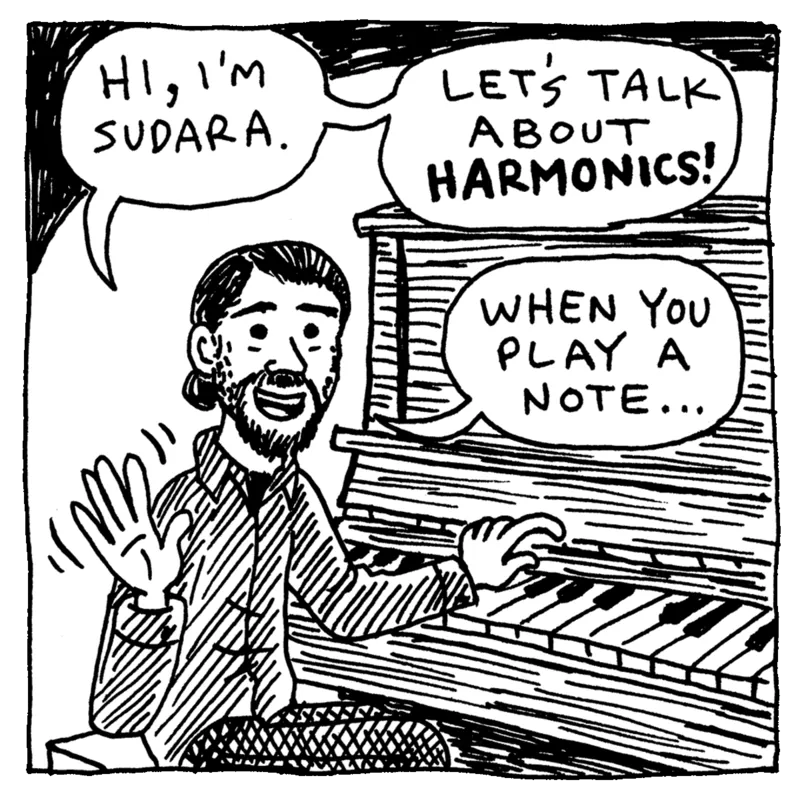Read Additive Synthesis Comic #1 — “What’s a harmonic?”